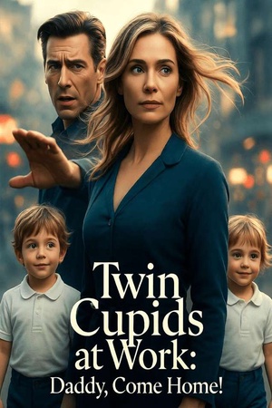 Twin Cupids at Work: Daddy, Come Home!