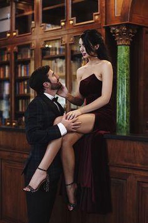 Cover of The beast and the blessed novel by Ashley Breanne