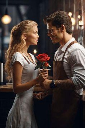 Cover of The Rewritten Love: A Second Beginning (Madelyn)